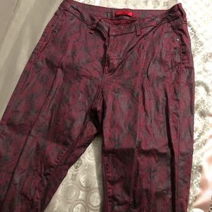 Jennifer Lopez Python Skinny Jeans